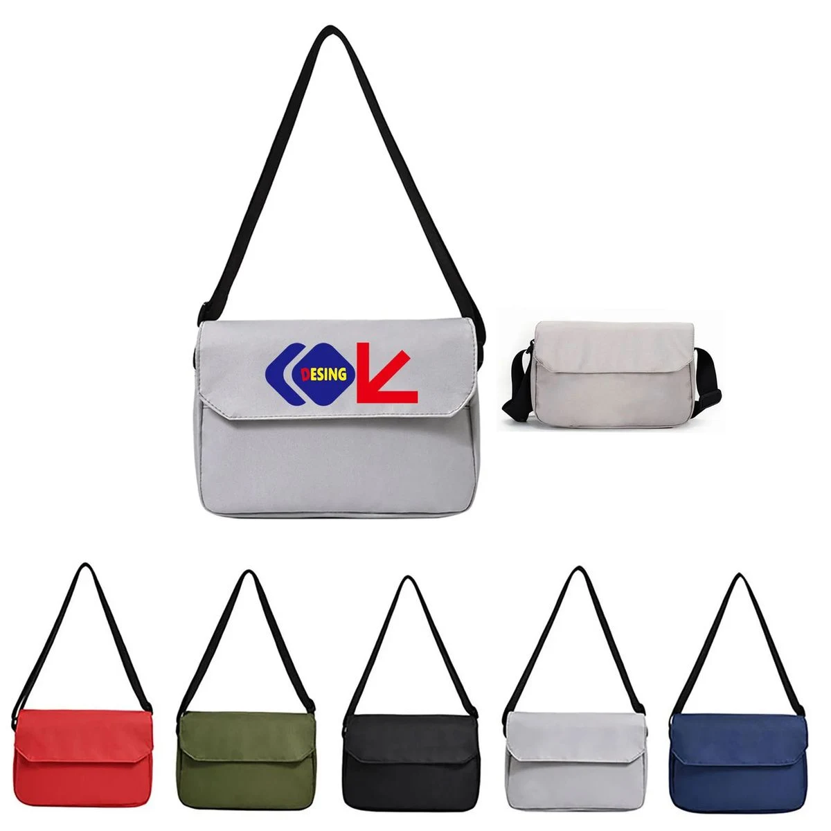 Shoulder Nylon Pouch Crossbody Bag 1