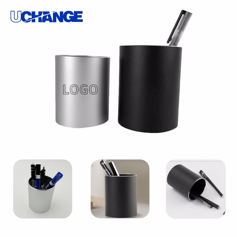 Aluminum Alloy Round Pen Holder
