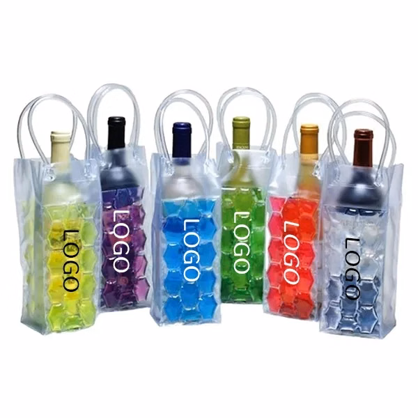 Wine Bottle Cooler Bag with Ice Chiller and Gel Pack