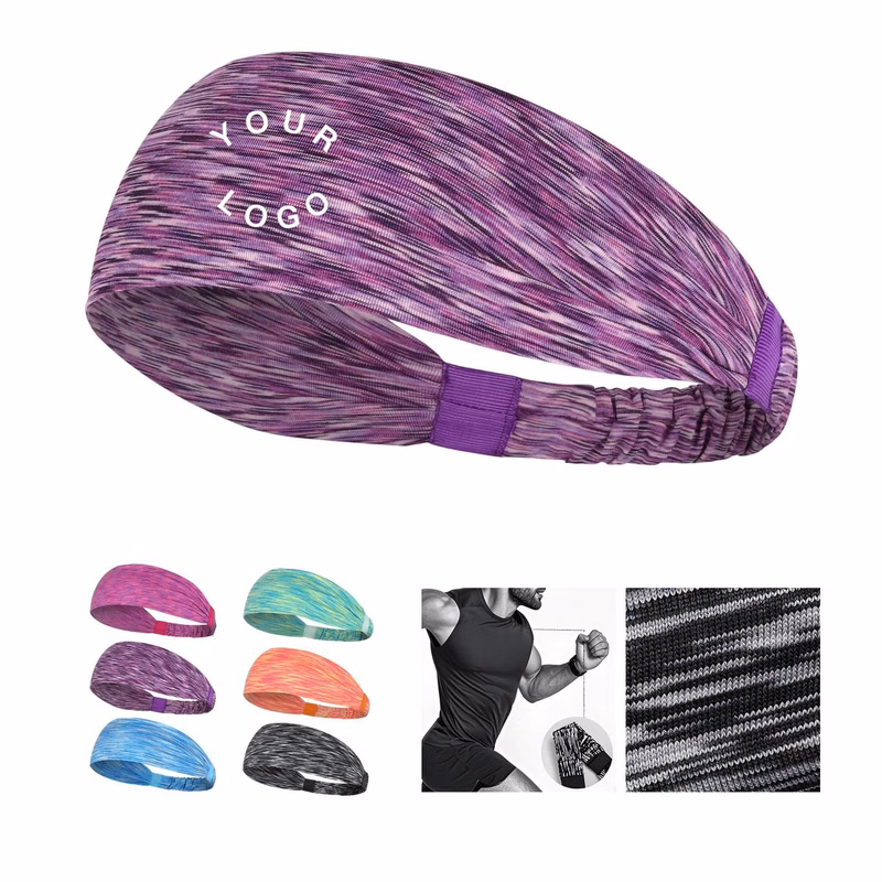 Full-Color Workout Headband for Sports and Yoga