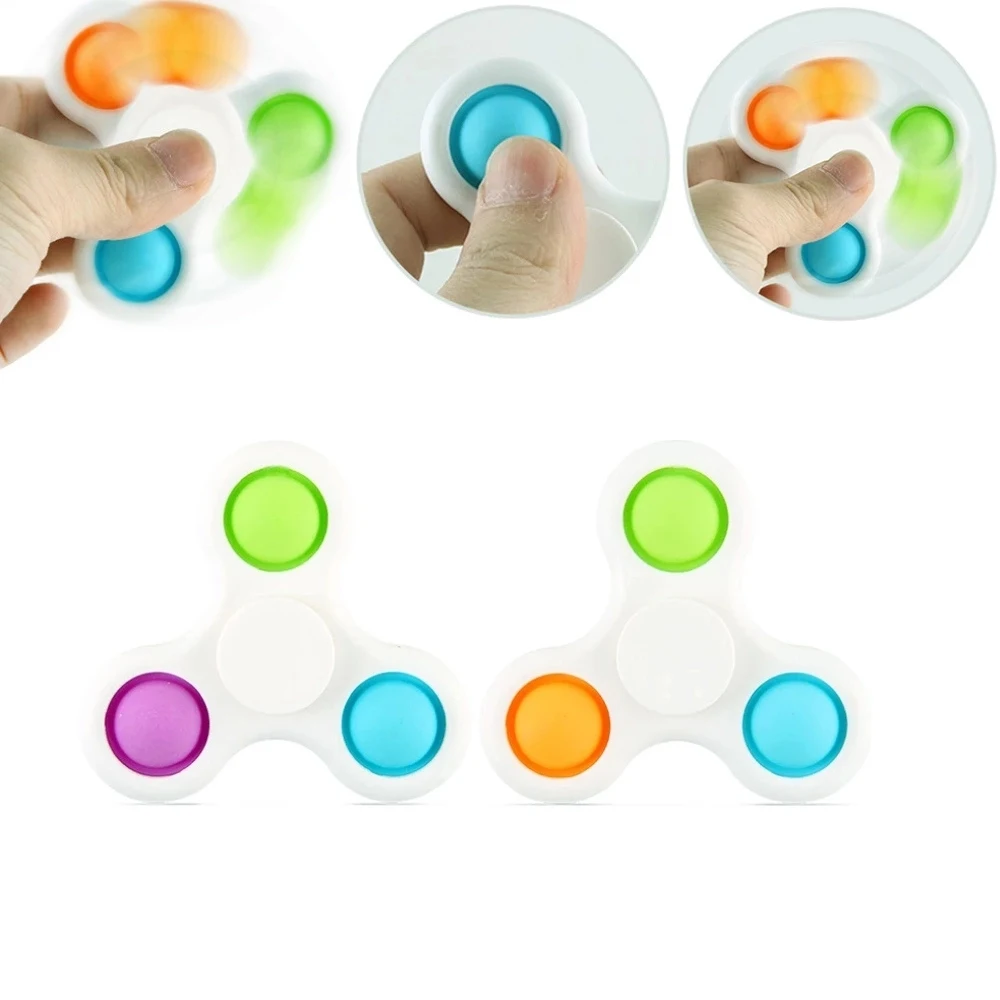 Handheld Mini Anti Stress Pop Fidget Toy Keychain 1