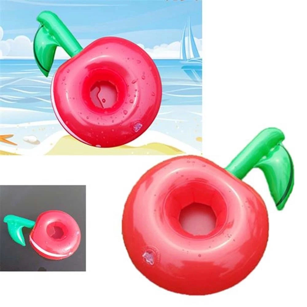 Inflatable Apple Float Drink Holder 1