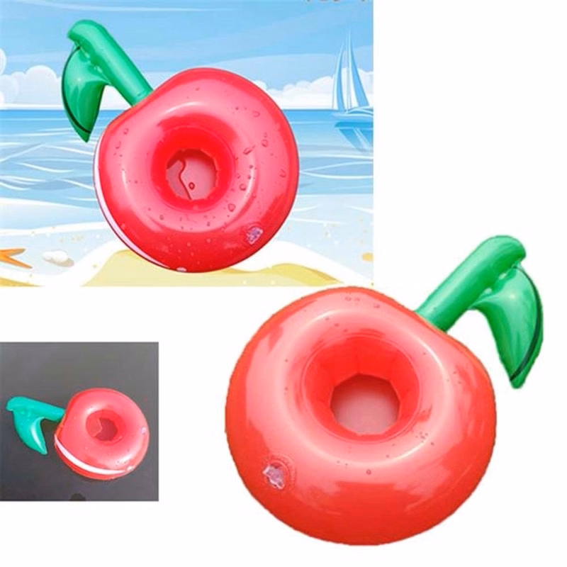 Inflatable Apple Float Drink Holder