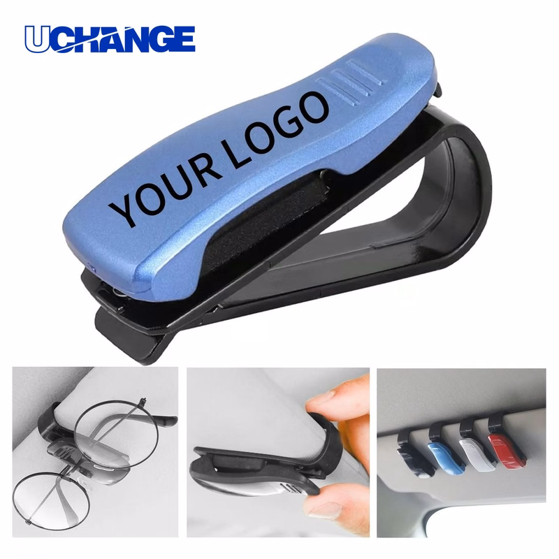 ABS Sunglasses Visor Clip Organizer 2.6" x 1" x 1.5" with Magnet