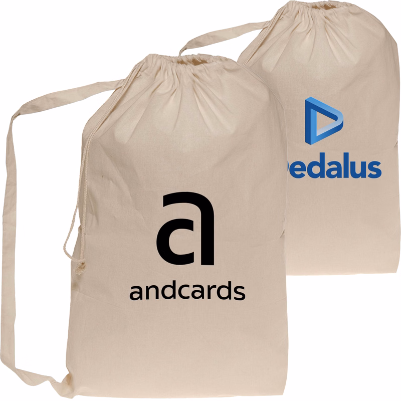 Natural Cotton Laundry Bag 20" X 28"