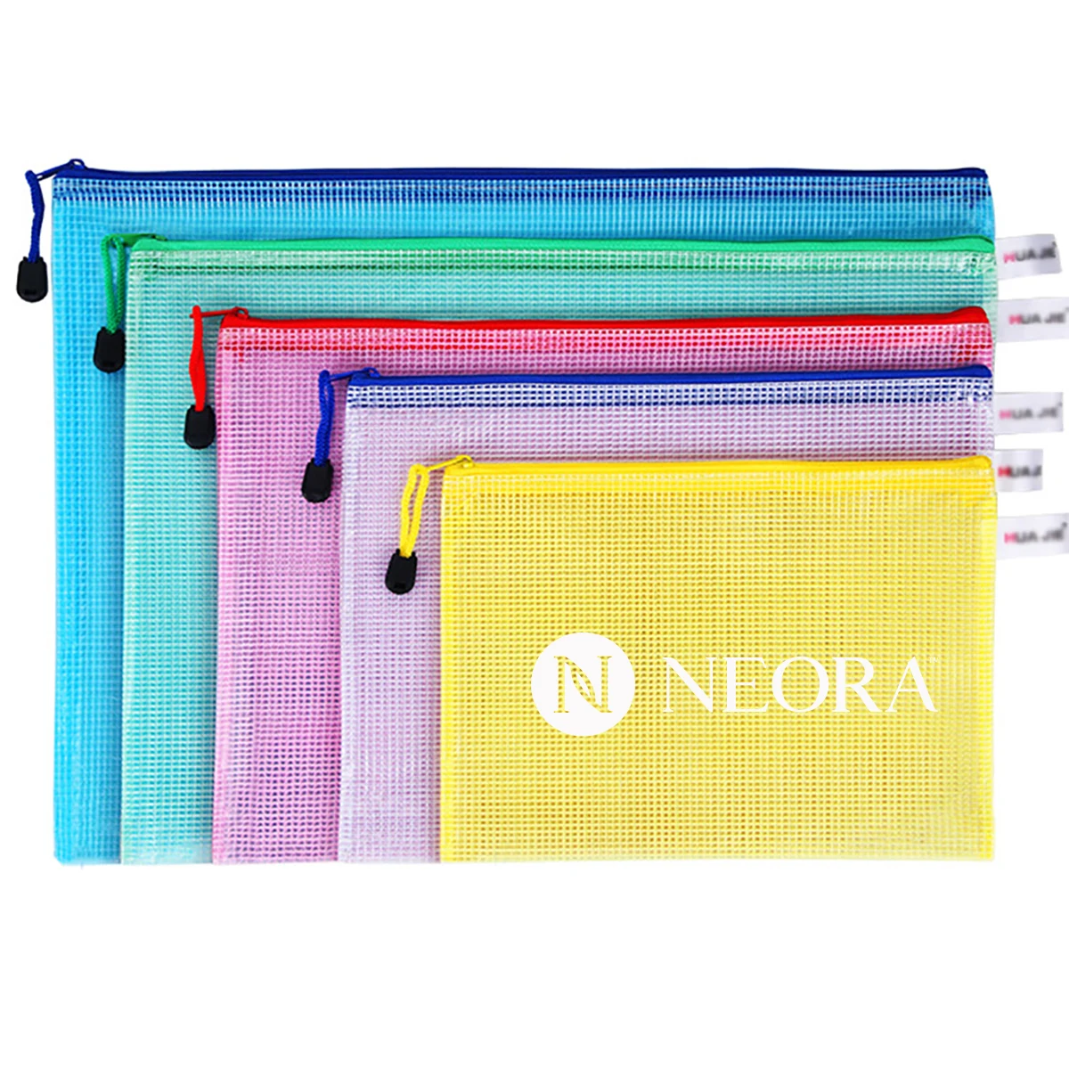Plastic Mesh Zip File Folders 1