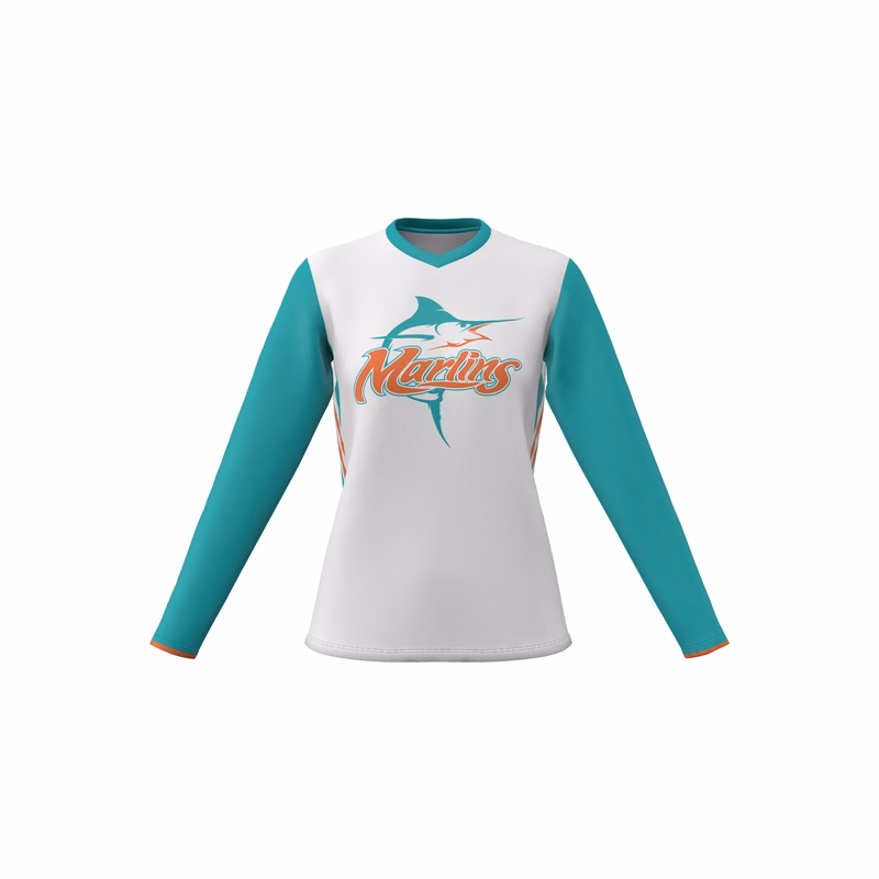 Women's Blitz Long Sleeve V-Neck T-Shirt - Dynapin