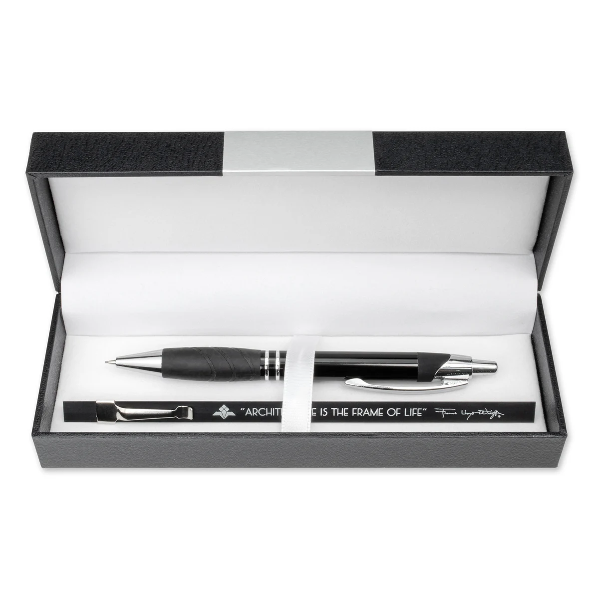 Executive GIFT SET w/ Engineer Pocket Scale and Aluminum Finish Mechanical Pencil 1