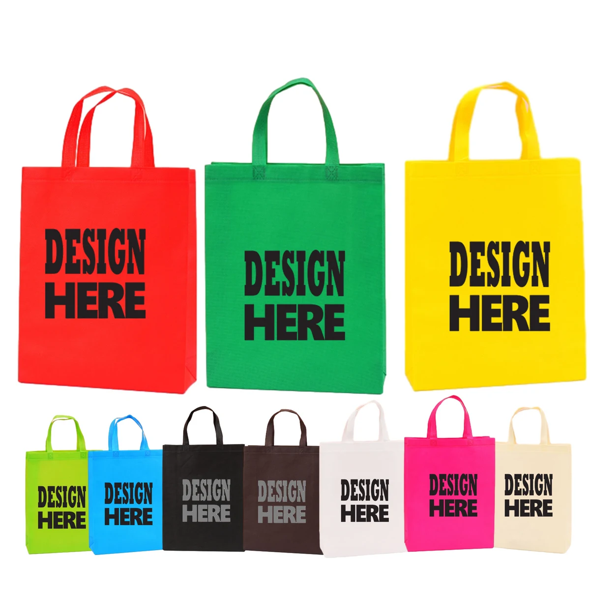 Pack Reusable Non-Woven Party Favor Bag 1