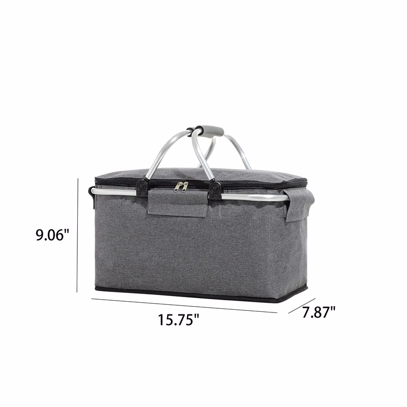 Collapsible Insulated Picnic Basket
