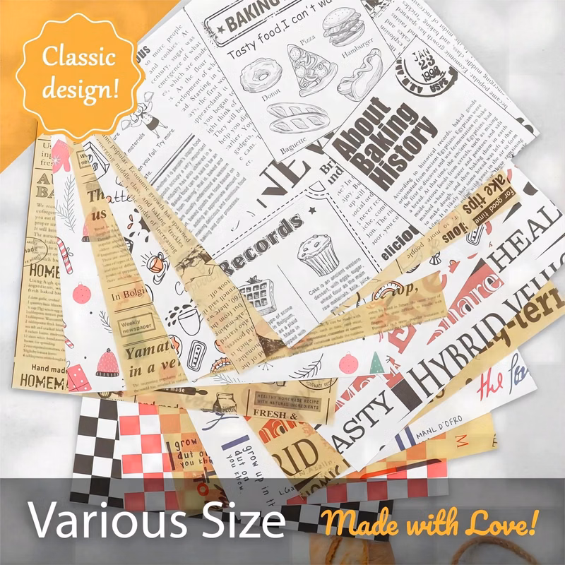 Printing Food Wrapping Paper MOQ5000PCS
