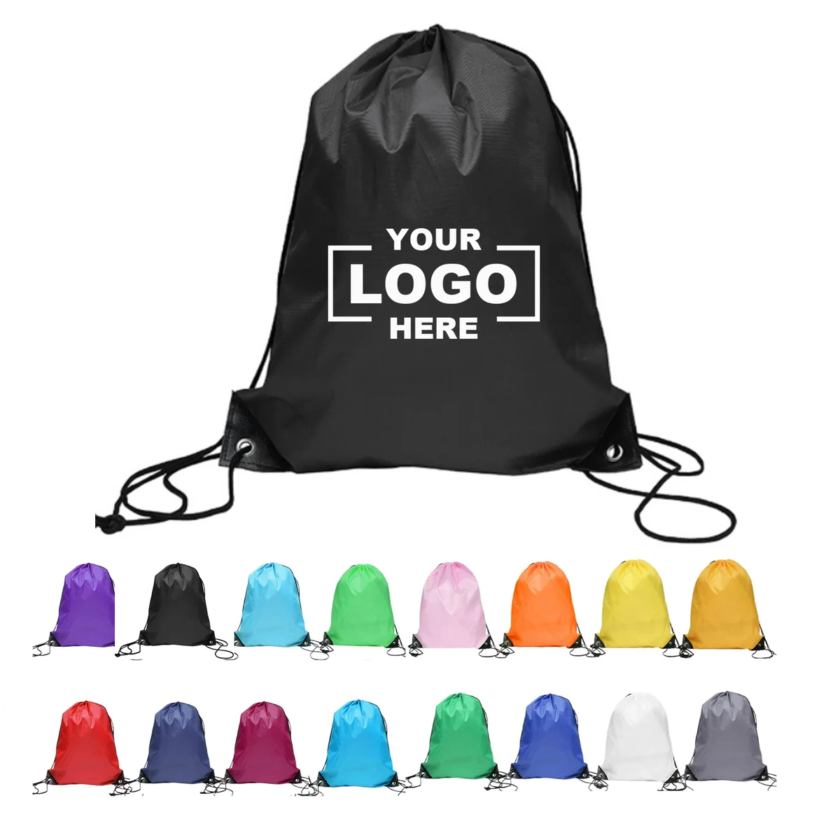 Lightweight Drawstring Gym Bag 1