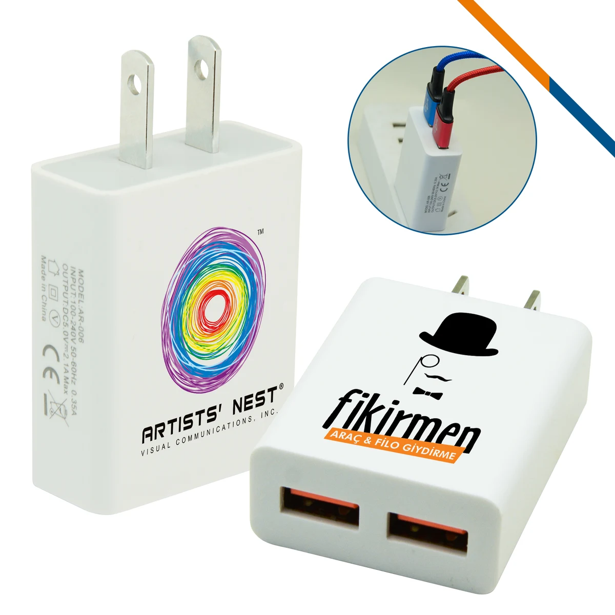 Walker USB Dual Charger 1