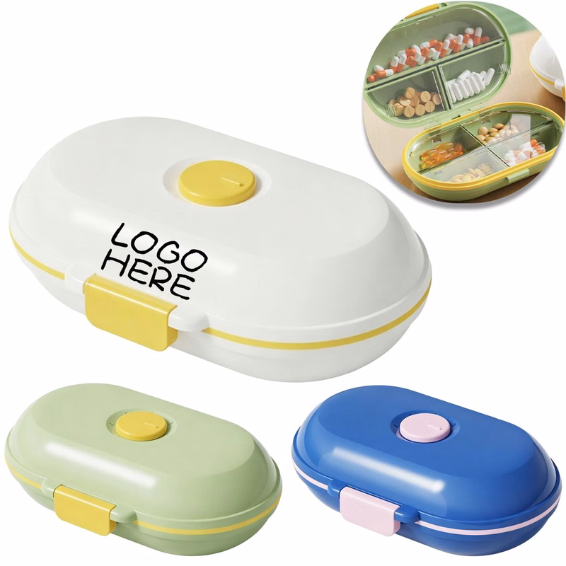 Portable Pill Dispenser Box