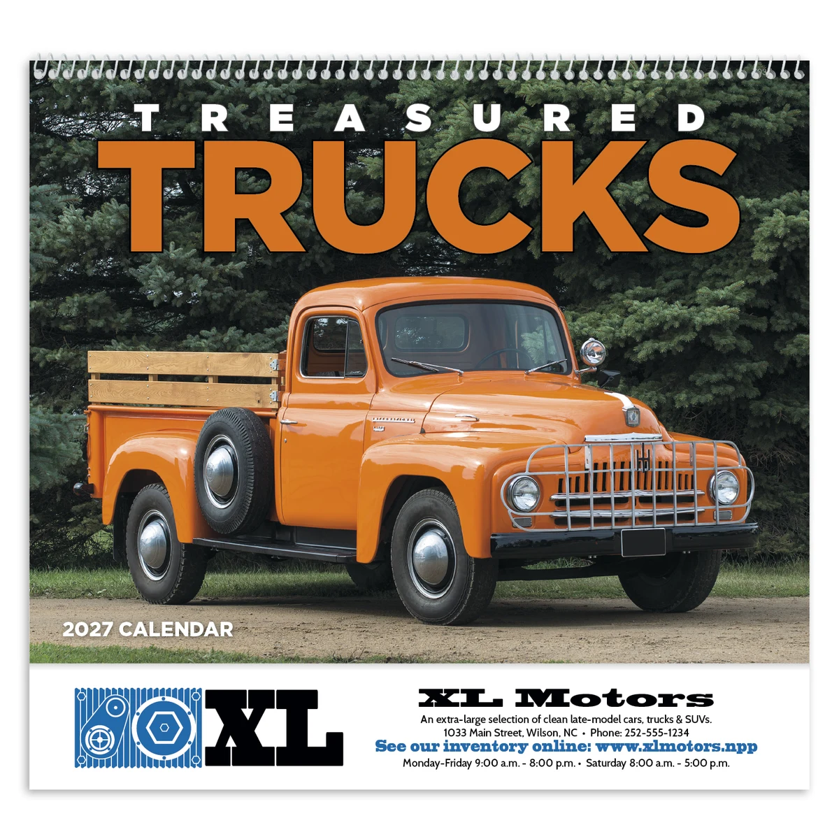 Good Value™ Treasured Trucks - Spiral Calendar 1