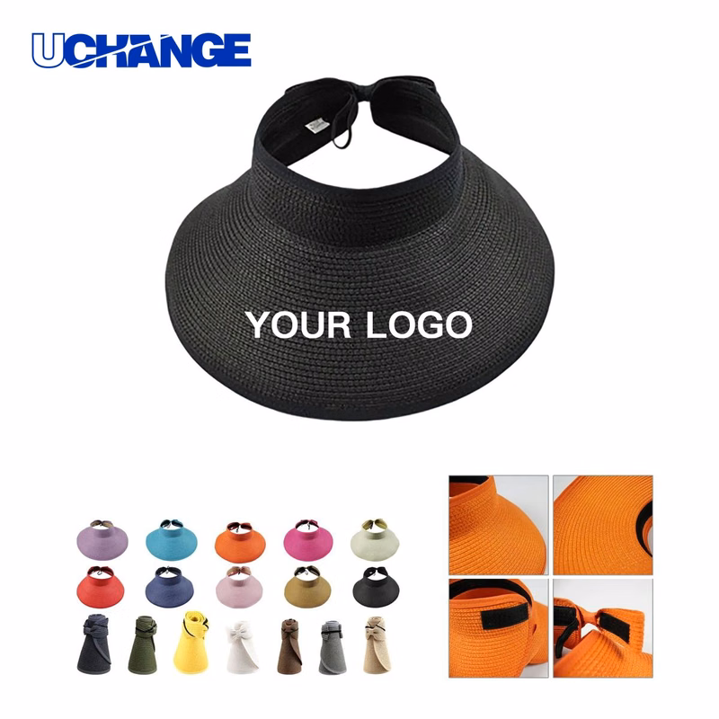 Portable Wide Brim Visor Hat Headwear for Outdoor Sun Protection