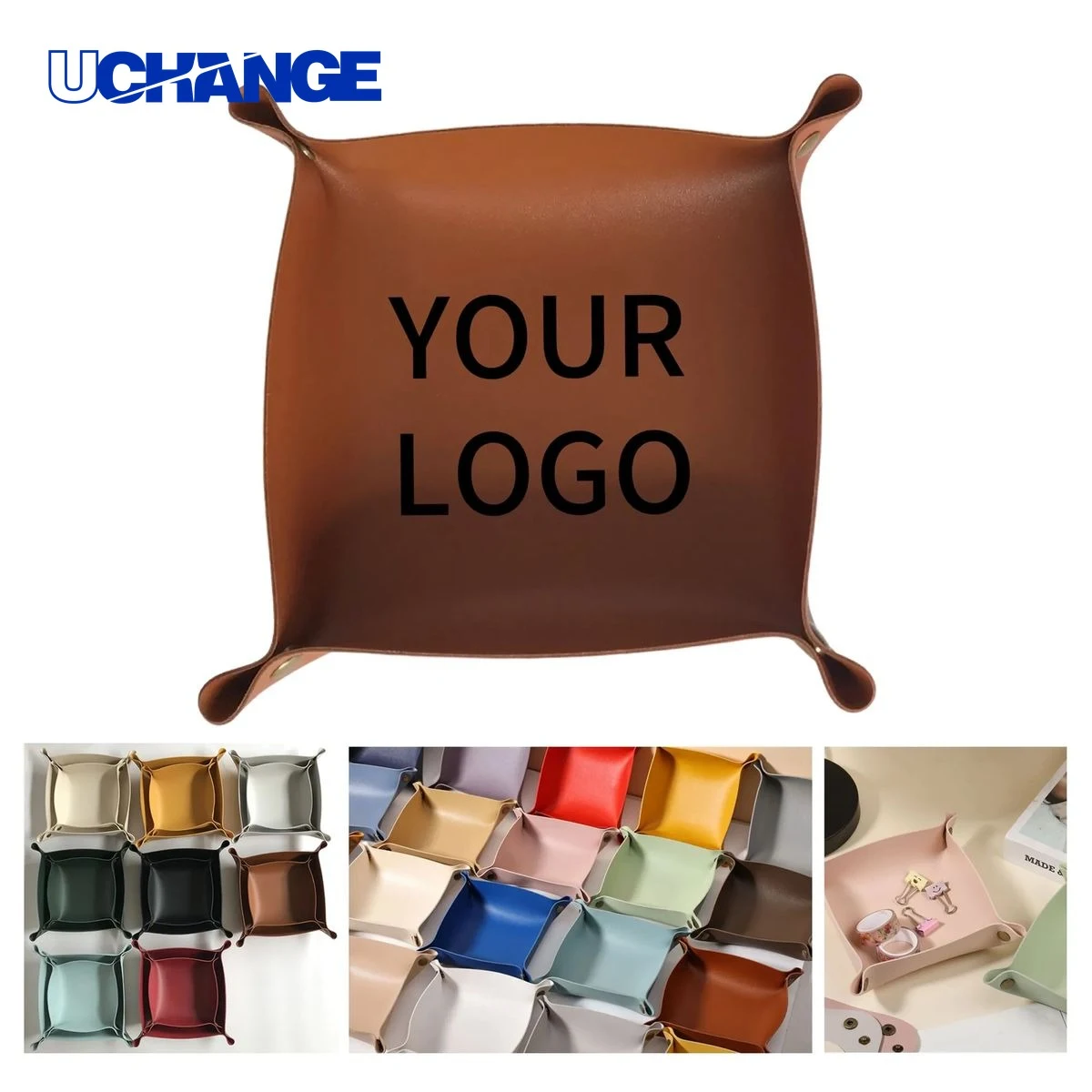Foldable Desk Storage Tray Organizer 1