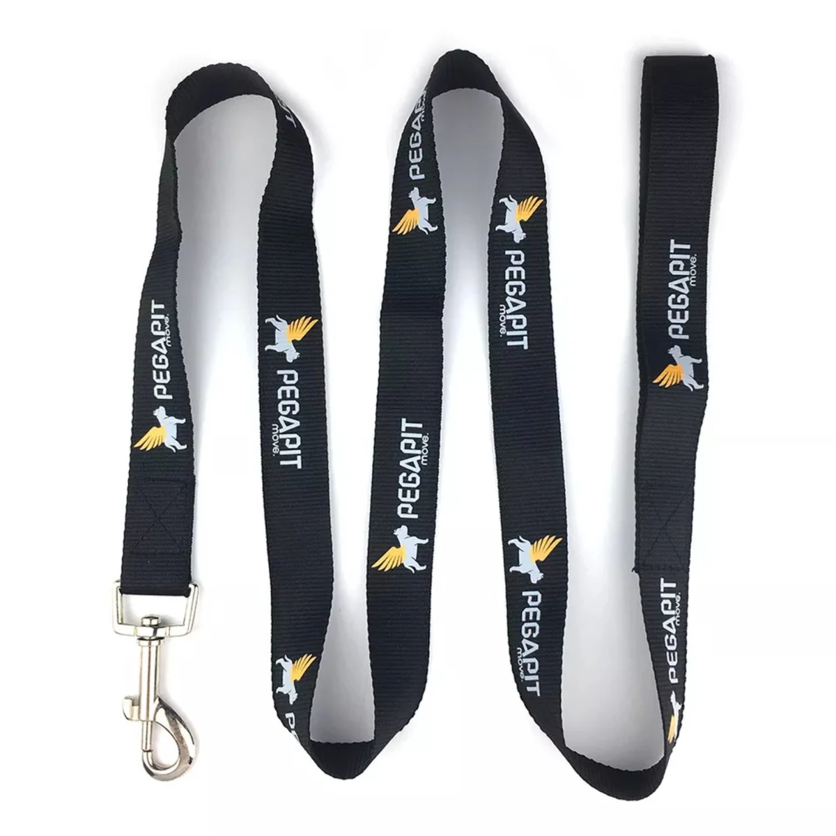 1"W x 72"L Polyester Durable Pet Leash w/ Metal Carabiner 1
