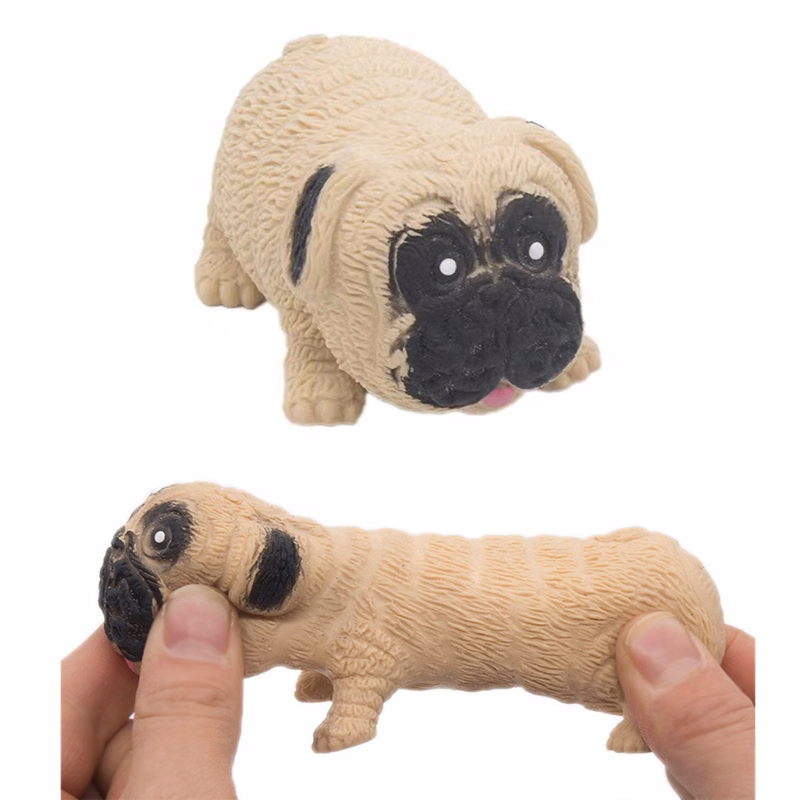 Squishy Fidget Sensory Stress Pug Dog Toys