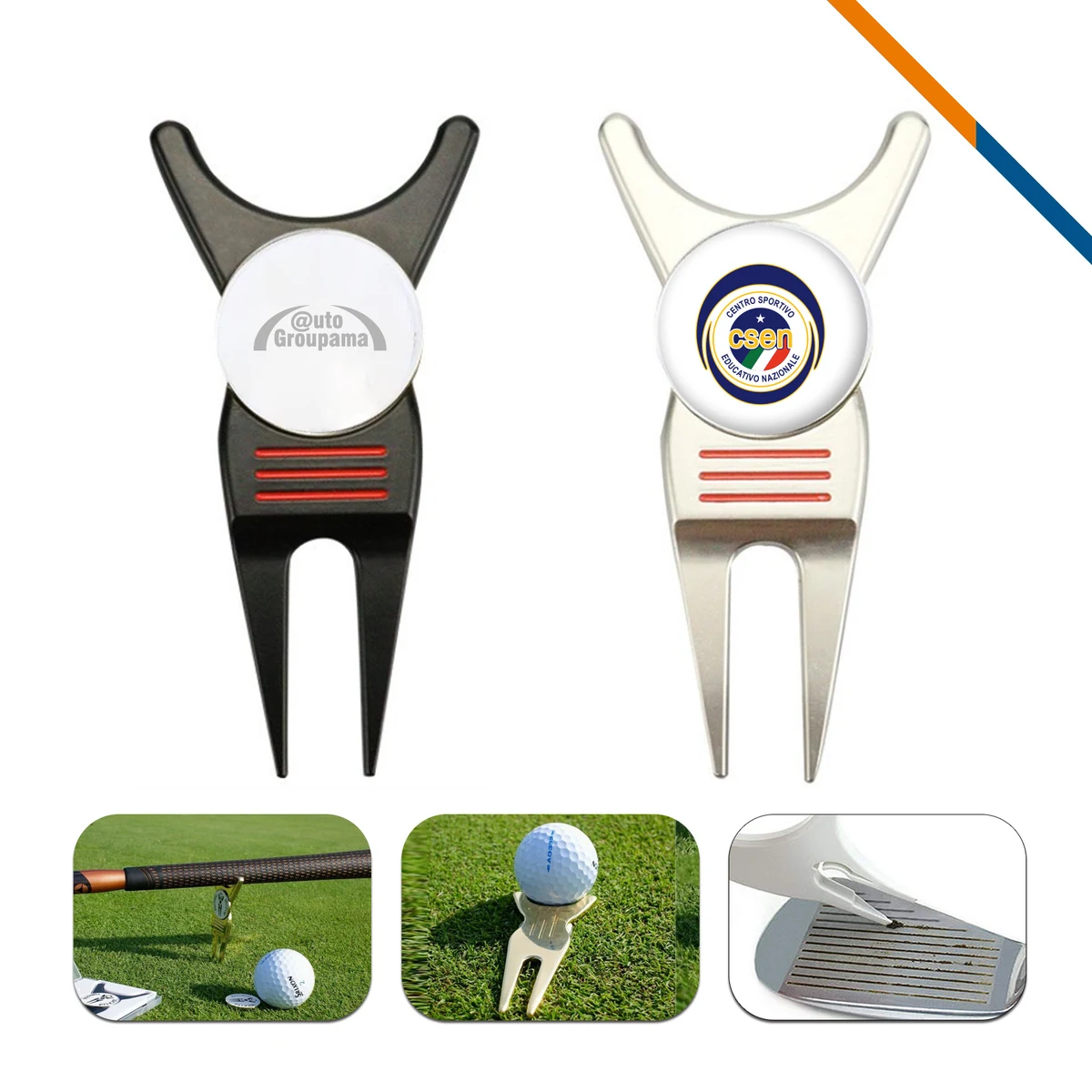 Cuppick Ball Marker Golf Divot Tool 1