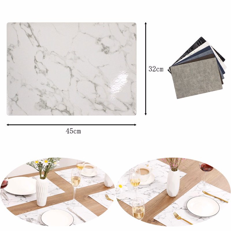 Leather Hardboard Placemats