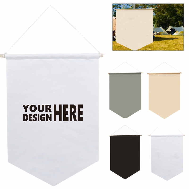 Canvas Blank Flag Banner