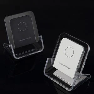 Transparent Wireless Charger Phone Holder 1