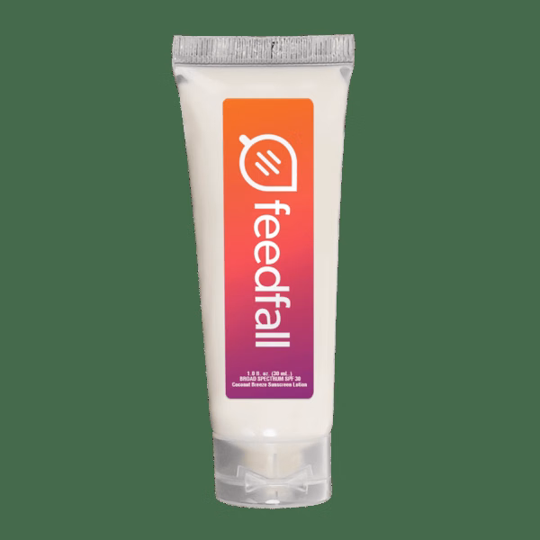 Custom 1 oz Squeeze Tube Sun Screen SPF 50
