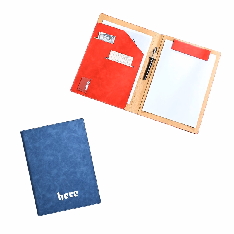 4 in 1 Multi-Function Leather A4 Folder