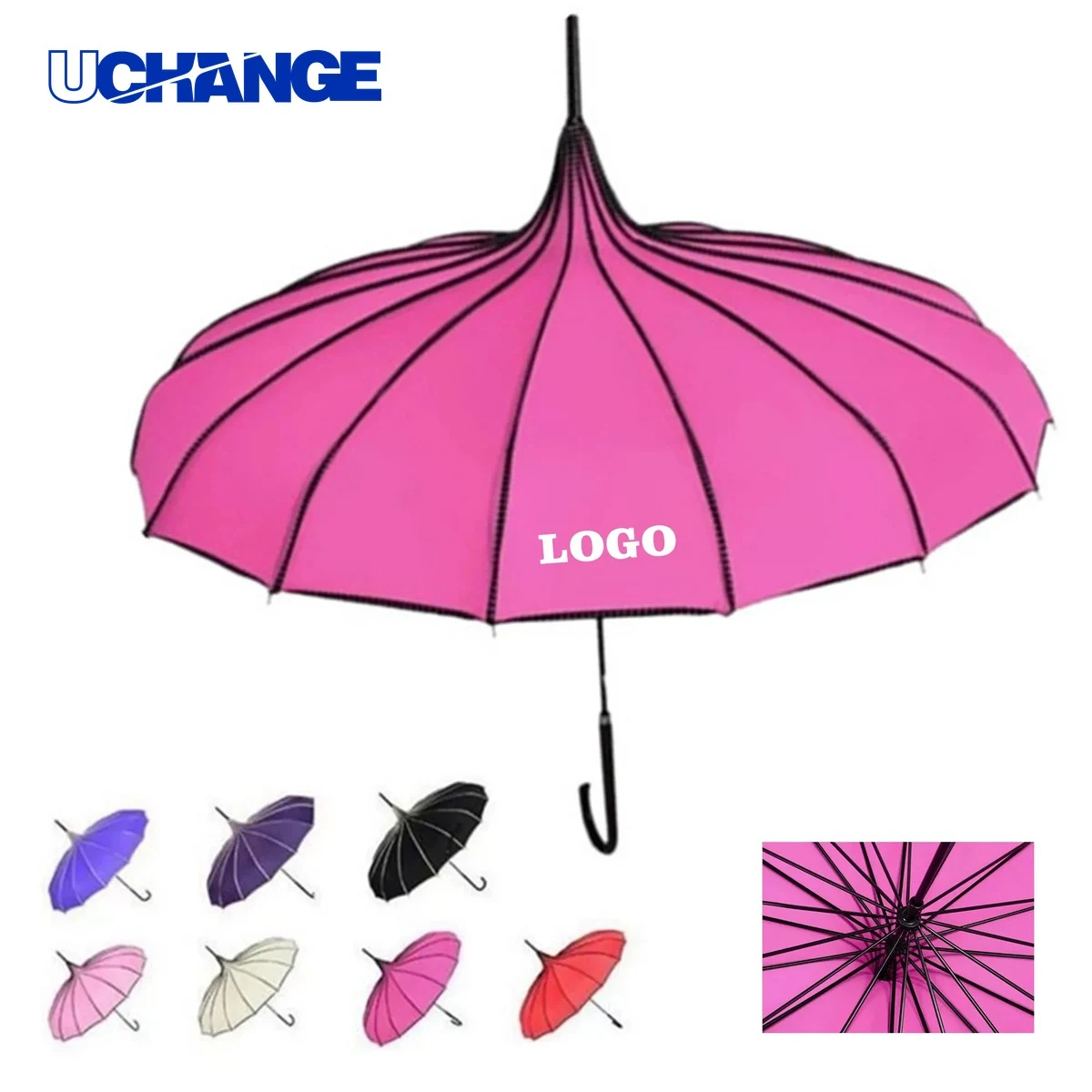 42 Inch Arc Unique Style Umbrella 1