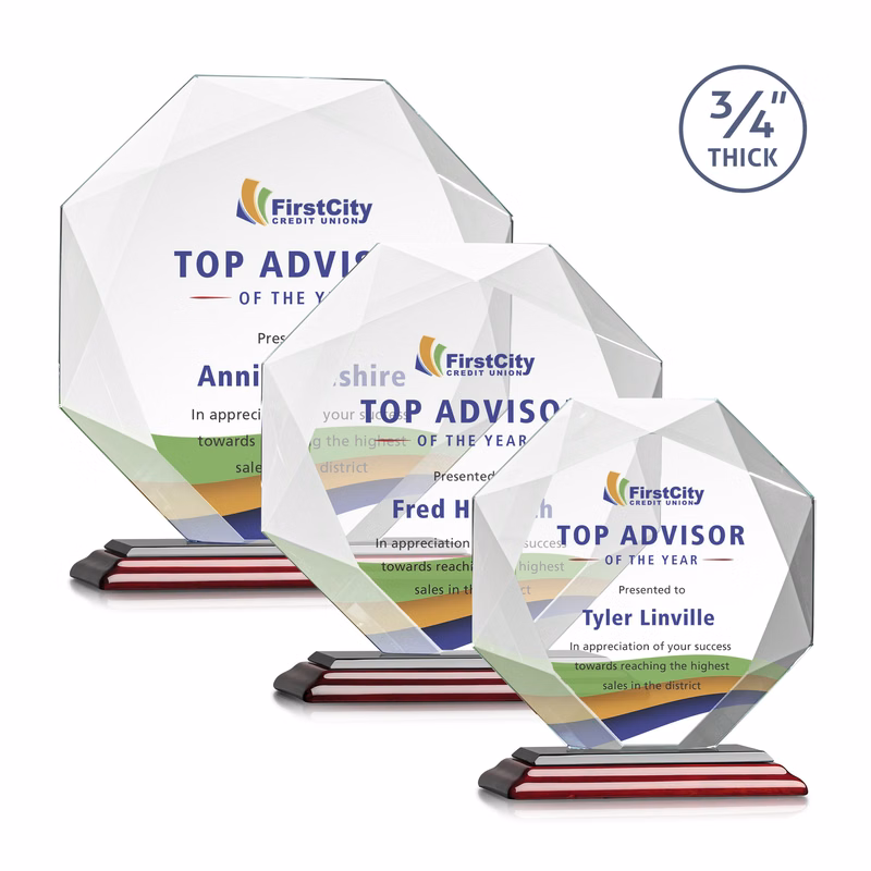 Bradford VividPrint™ Award - Rosewood