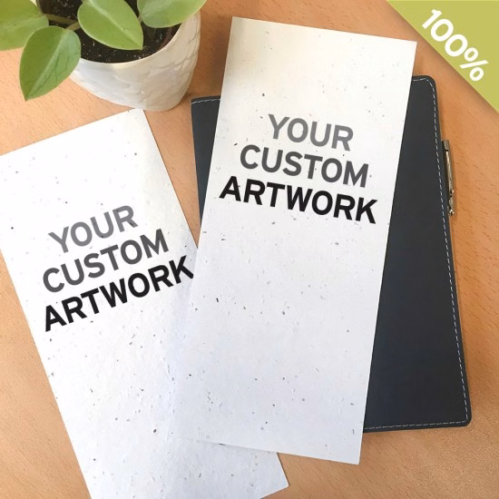 Double-Sided 4 x 9" Seed Paper Panel Card