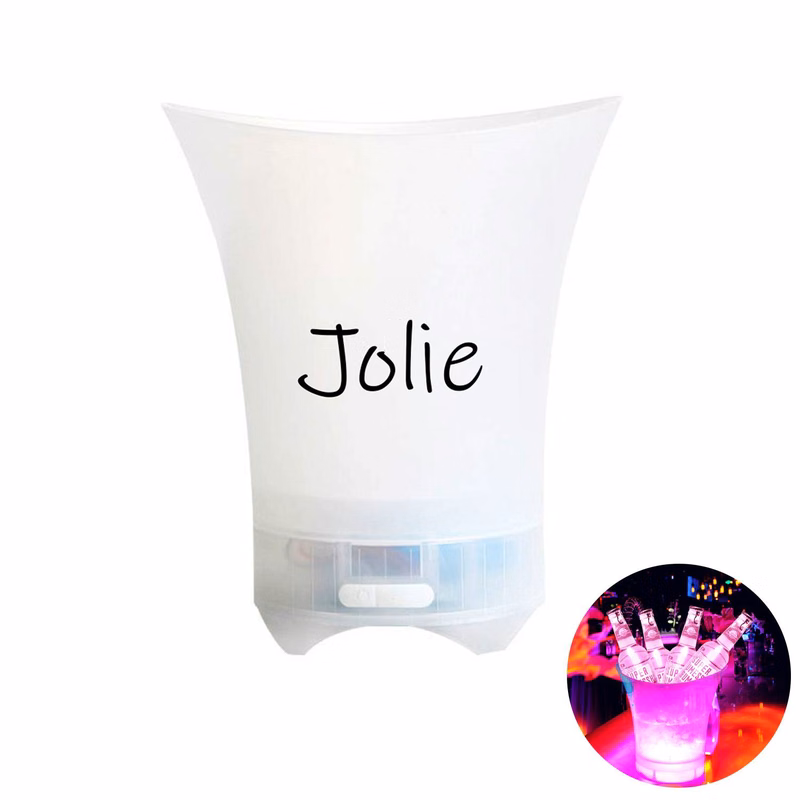 5L LED ice bucket