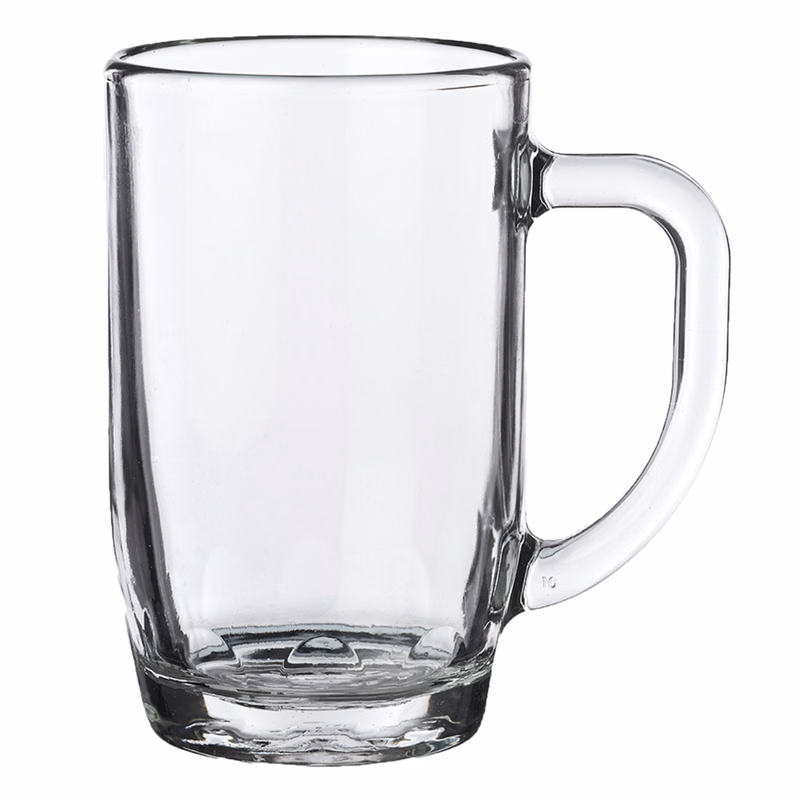14oz Sturdy Belgian Dimpled Glass Beer Mug