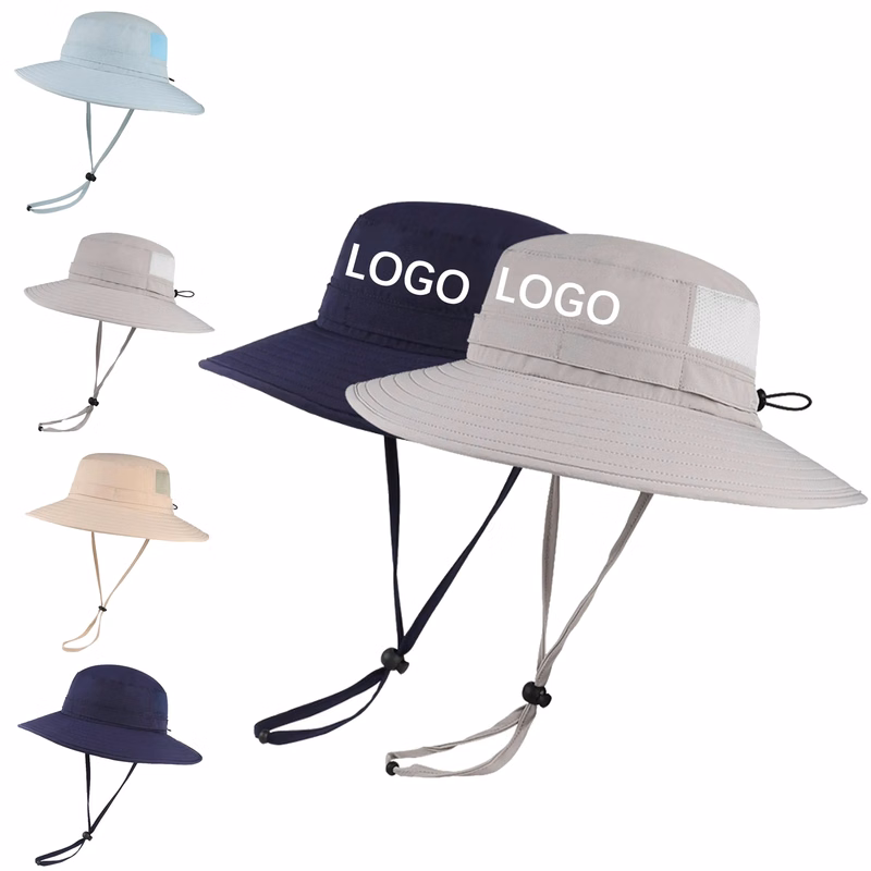 Mesh Boonie Hat with Sun Protection Strap