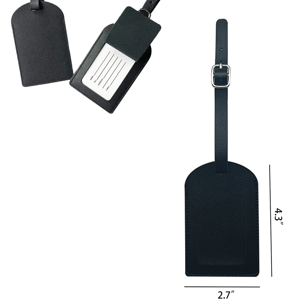 Luggage Tag With Loop 1