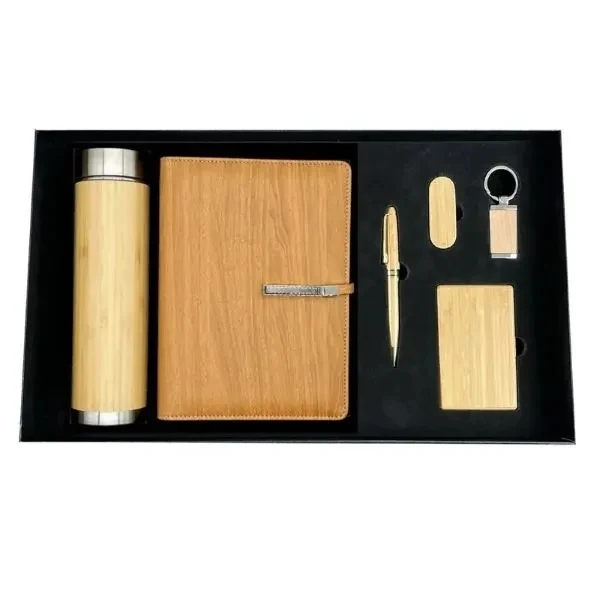 Bamboo Notebook Gift Set 1