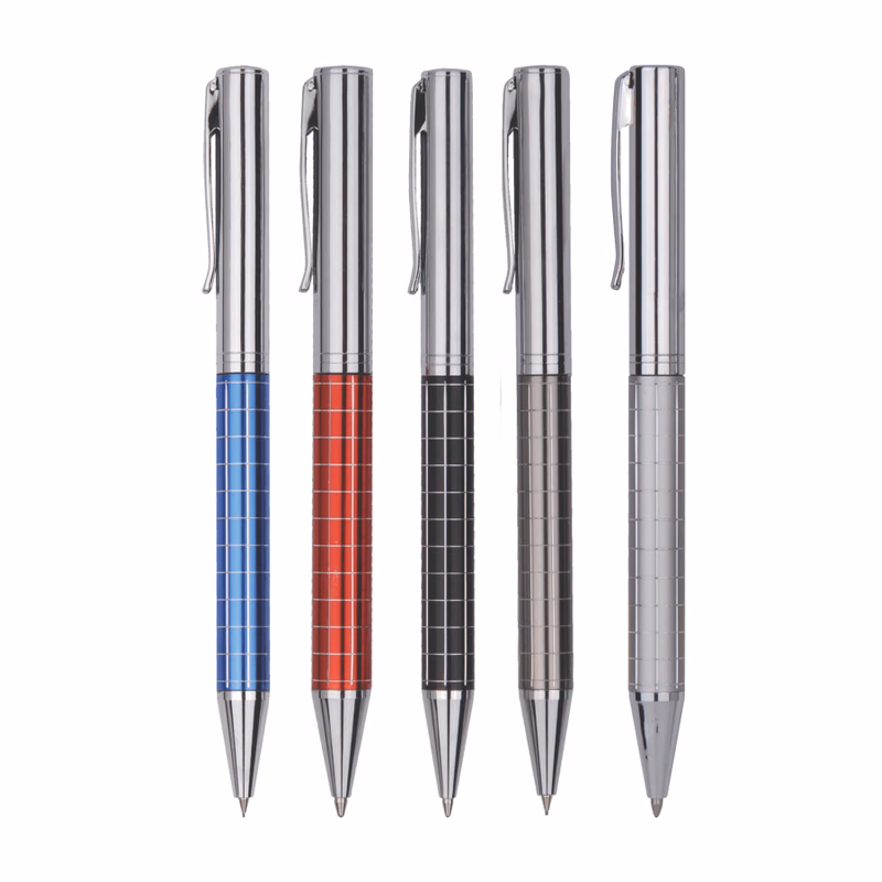 Union Printed - Executive Metal Ballpoint Pen - Laser Engraved Logo