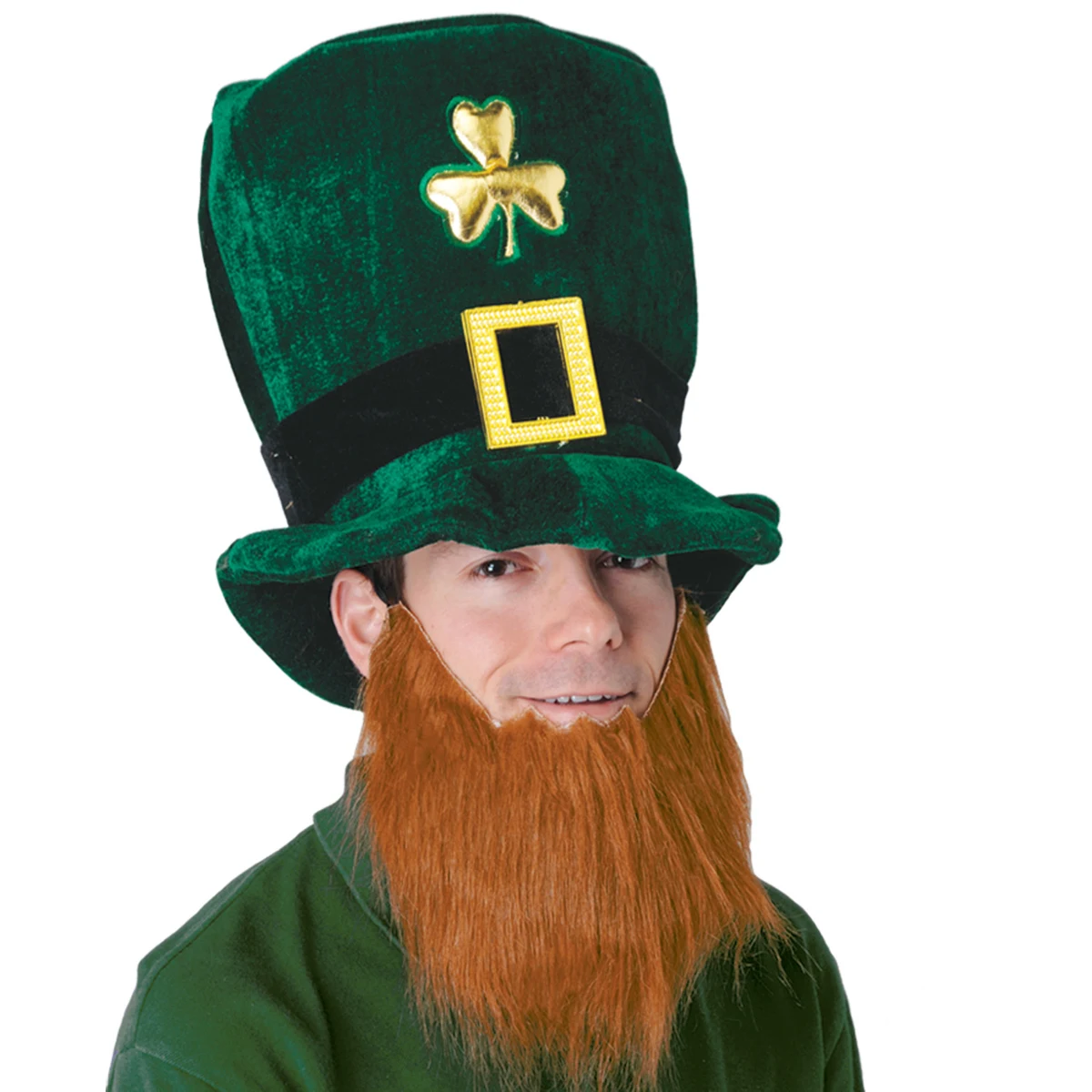 Plush Leprechaun Hat w/ Beard 1