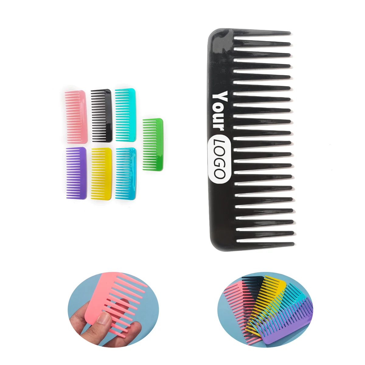 6.1 Inch Plastic Comb 1