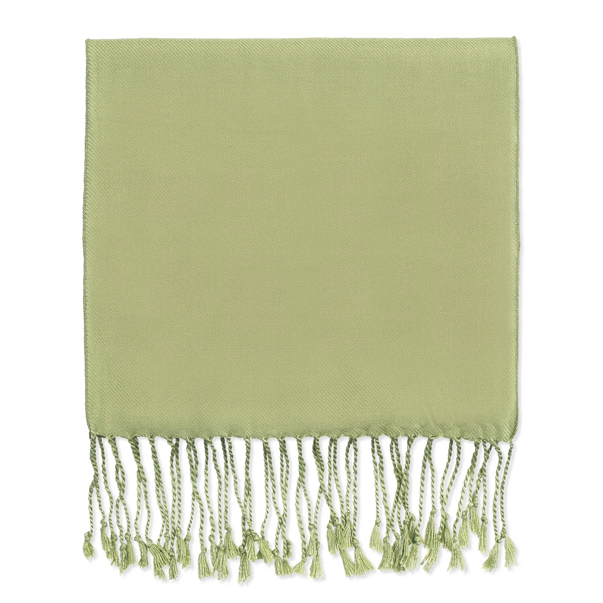 CLOSEOUT - Green Bamboo Winter Scarf 1