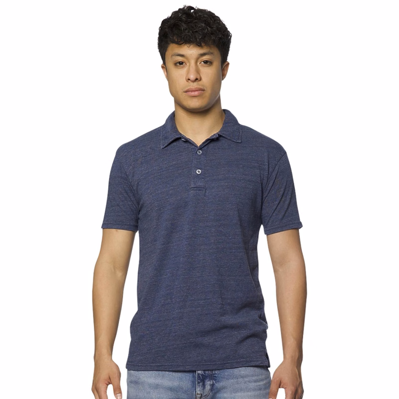 USA Made Unisex Triblend Pigment Dyed Polo