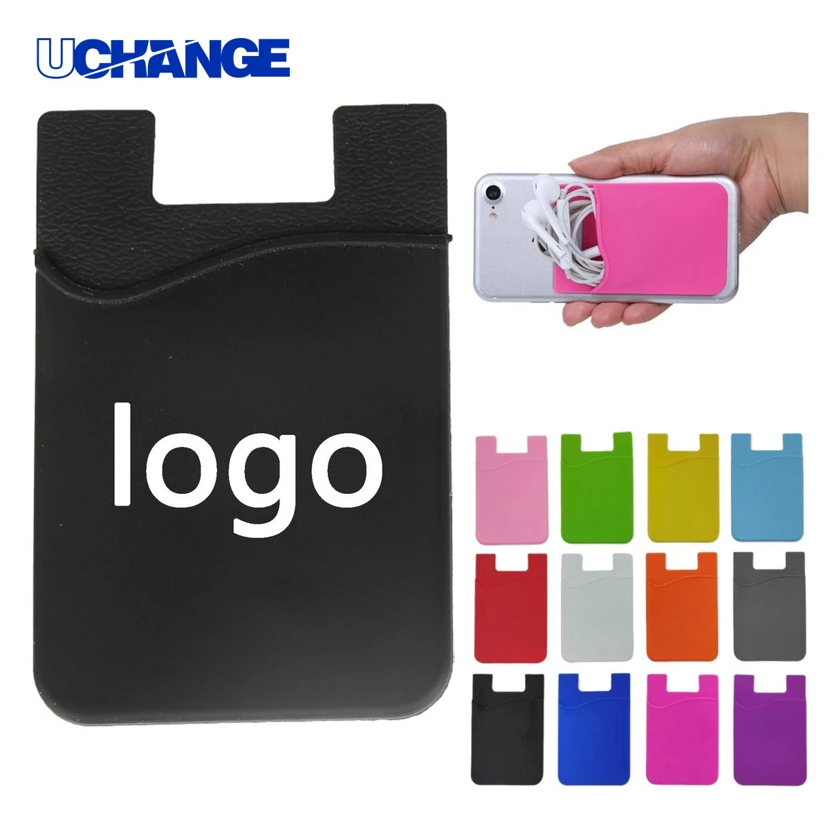 Silicone Phone Sticker Card Holder 1