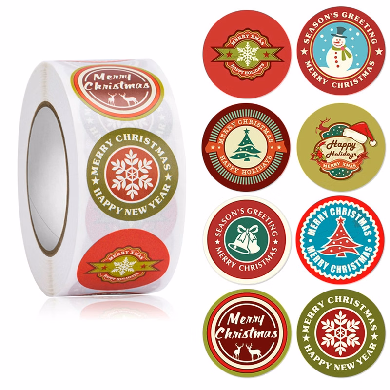 Ornament Stickers Roll Sticker For Party Supply