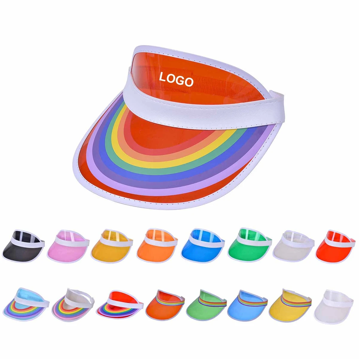 Rainbow Sun Visor 1