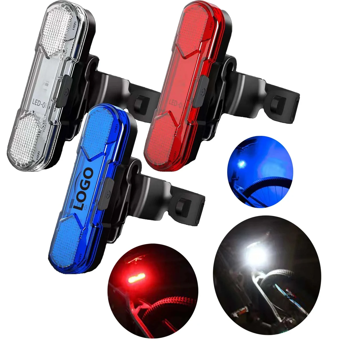 Waterproof Safe Bicycle Taillight 1