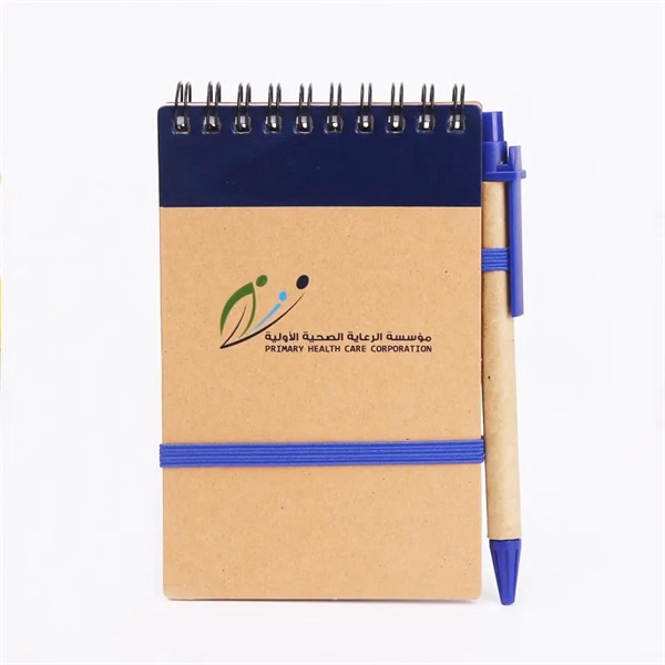 Ring Memo Notepad with 70 Ruled Sheets