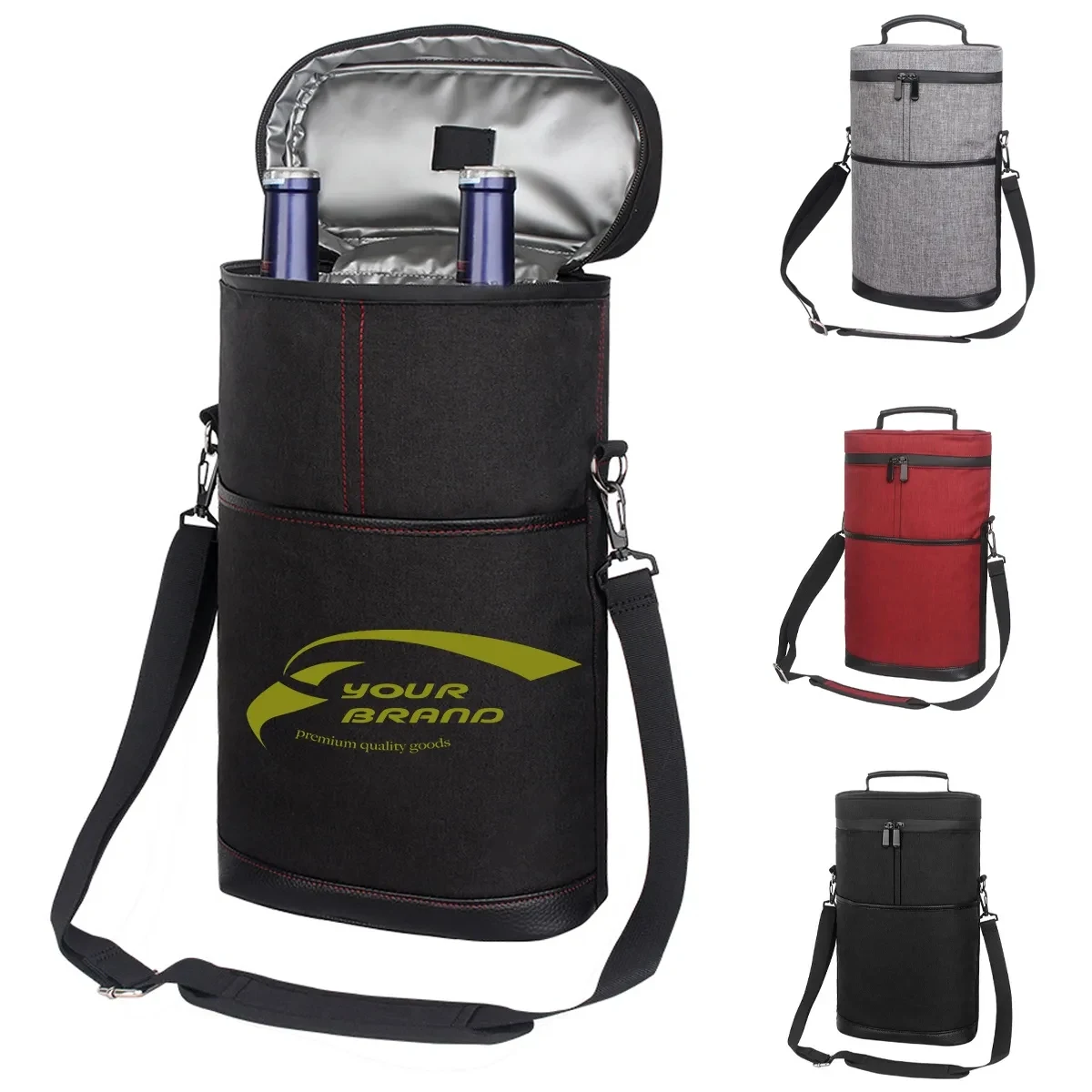 Wine Tote Insulated Cooler Carrying Bag Storage Bracket 1