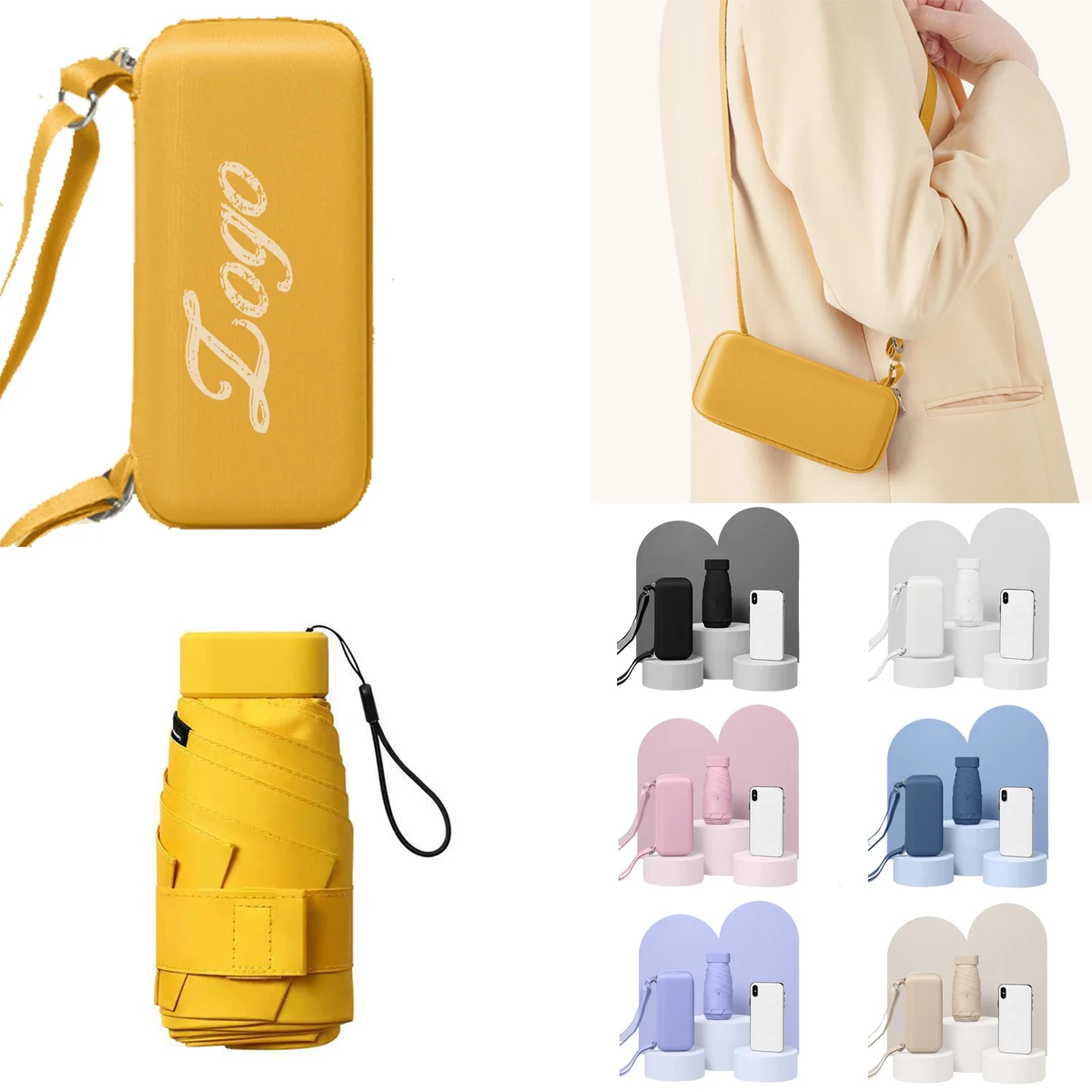 Portable Mini Capsule Sunscreen Umbrella 1