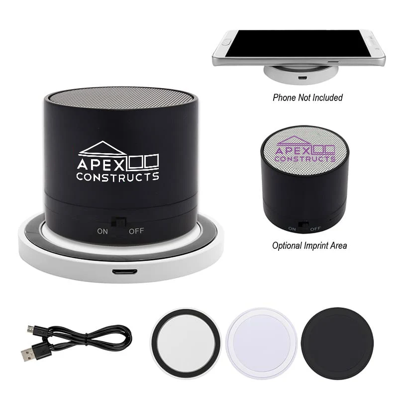 Gamer's Wireless Speaker and Wireless Charger Combo 1